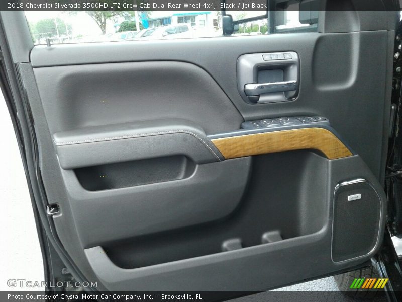 Door Panel of 2018 Silverado 3500HD LTZ Crew Cab Dual Rear Wheel 4x4