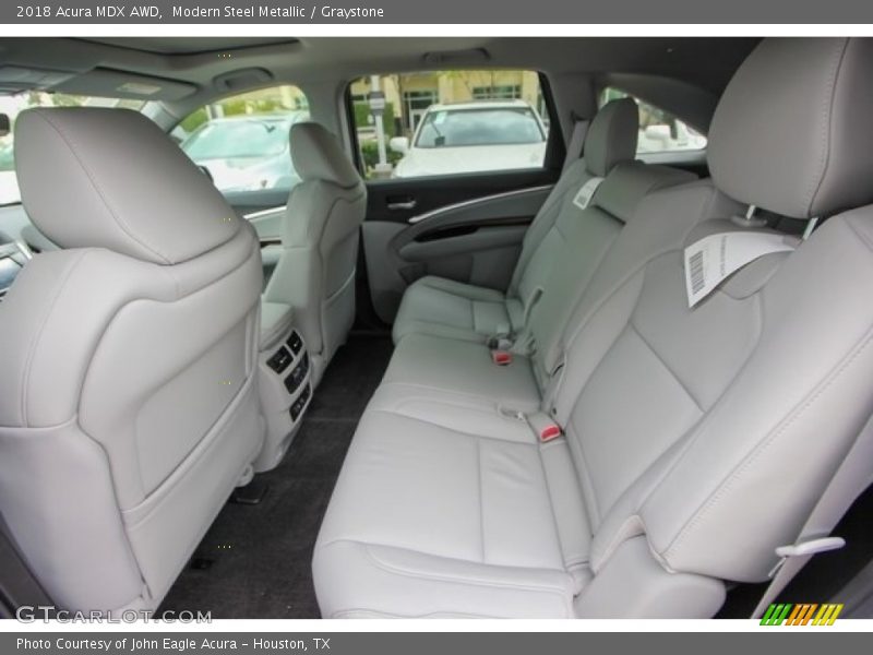 Modern Steel Metallic / Graystone 2018 Acura MDX AWD