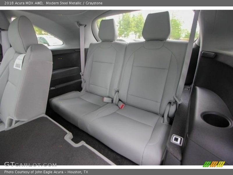 Modern Steel Metallic / Graystone 2018 Acura MDX AWD