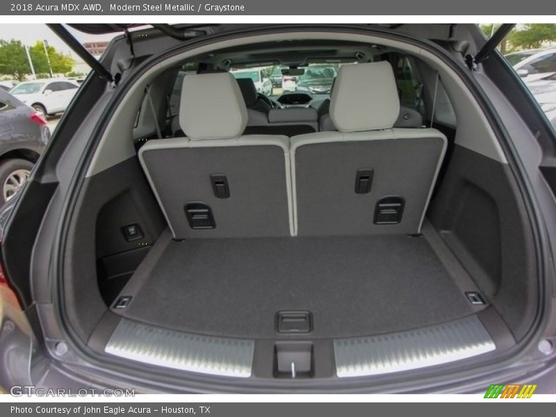 Modern Steel Metallic / Graystone 2018 Acura MDX AWD