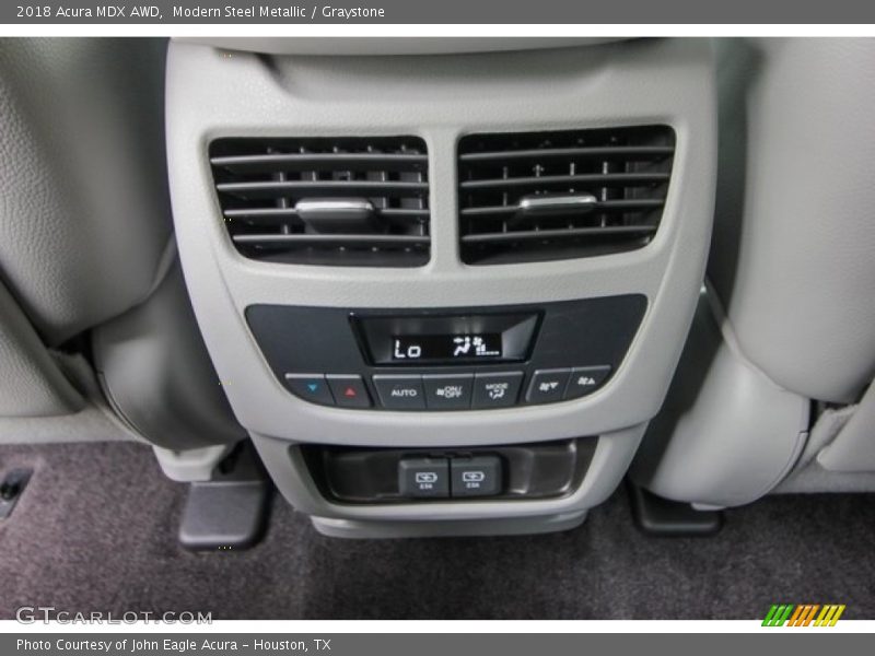 Modern Steel Metallic / Graystone 2018 Acura MDX AWD