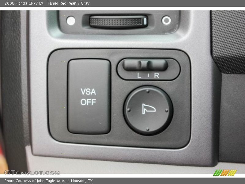 Tango Red Pearl / Gray 2008 Honda CR-V LX