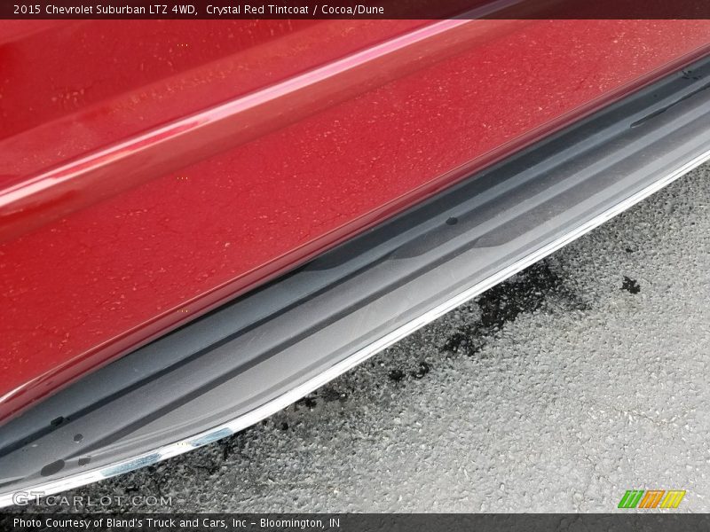 Crystal Red Tintcoat / Cocoa/Dune 2015 Chevrolet Suburban LTZ 4WD