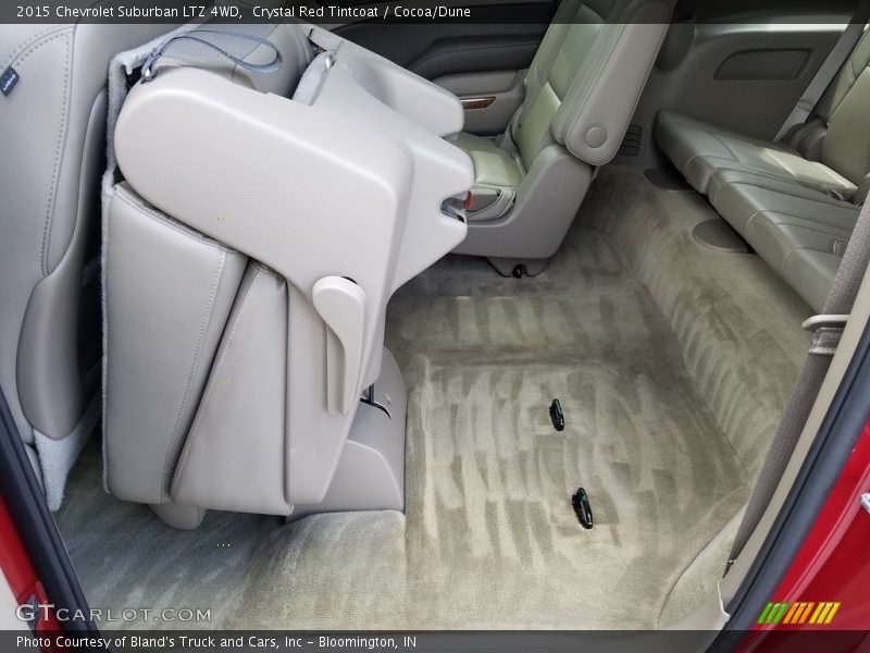 Crystal Red Tintcoat / Cocoa/Dune 2015 Chevrolet Suburban LTZ 4WD