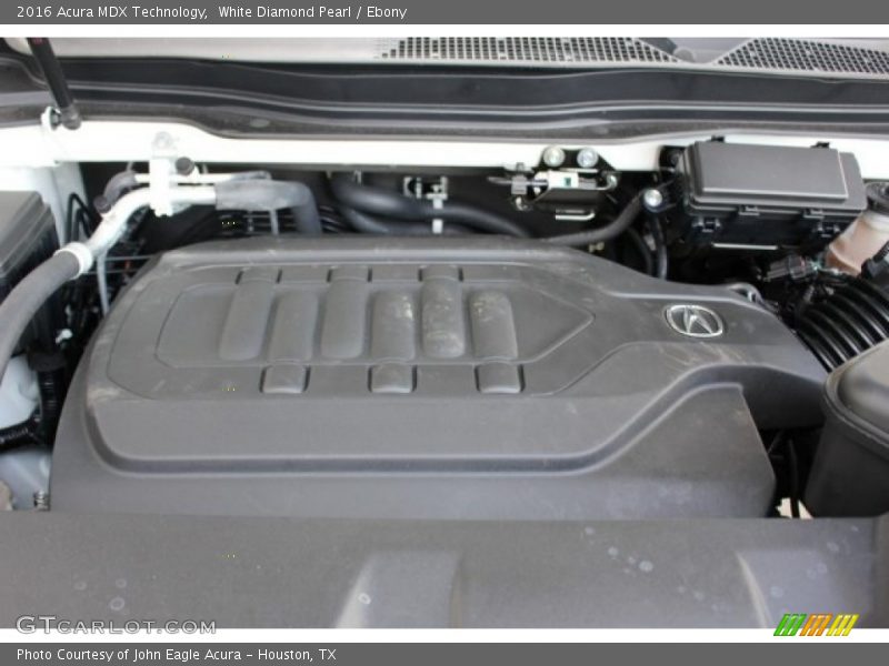 White Diamond Pearl / Ebony 2016 Acura MDX Technology
