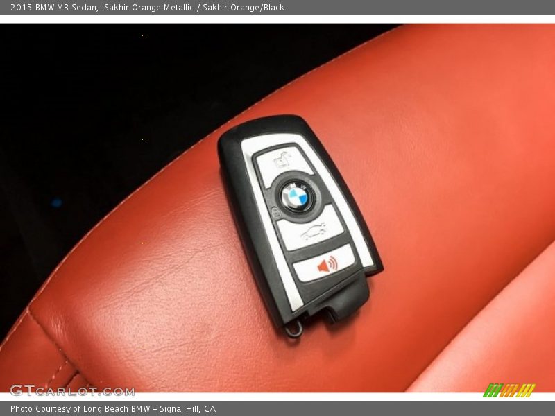 Sakhir Orange Metallic / Sakhir Orange/Black 2015 BMW M3 Sedan
