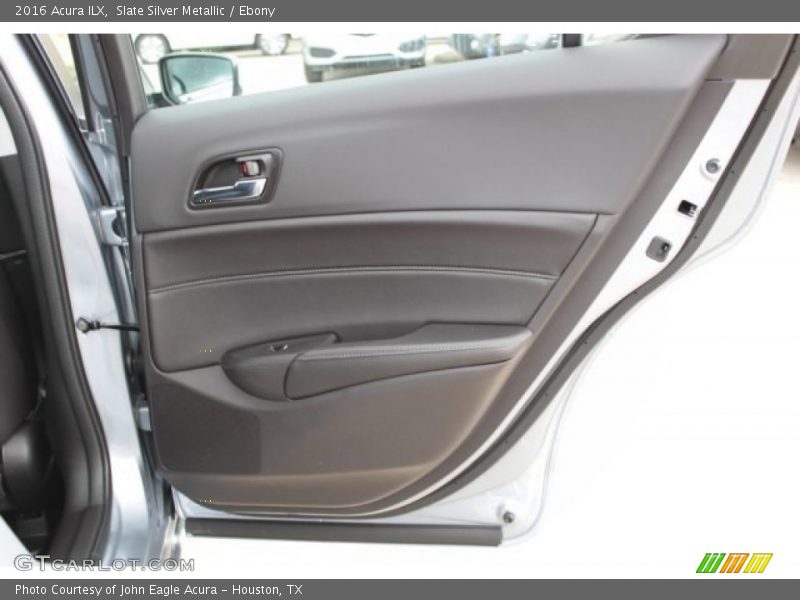 Slate Silver Metallic / Ebony 2016 Acura ILX