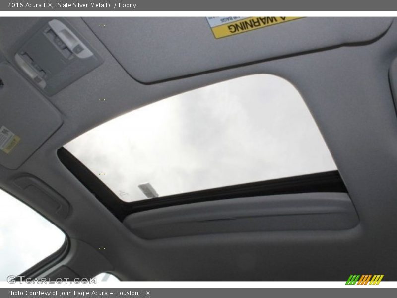 Slate Silver Metallic / Ebony 2016 Acura ILX