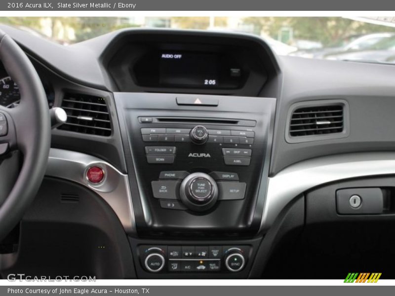 Slate Silver Metallic / Ebony 2016 Acura ILX