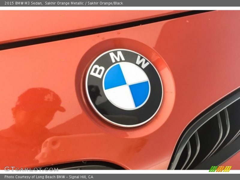 Sakhir Orange Metallic / Sakhir Orange/Black 2015 BMW M3 Sedan