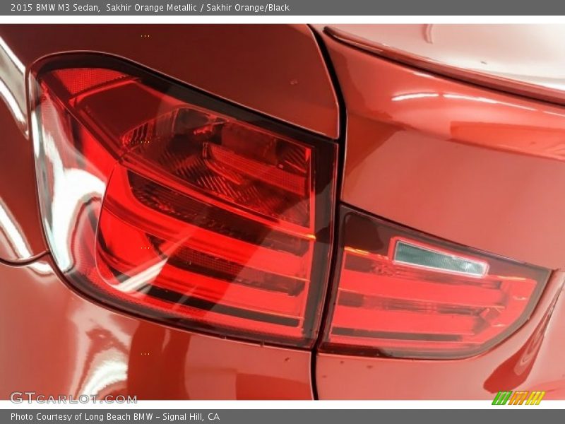 Sakhir Orange Metallic / Sakhir Orange/Black 2015 BMW M3 Sedan