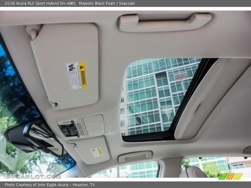 Sunroof of 2018 RLX Sport Hybrid SH-AWD