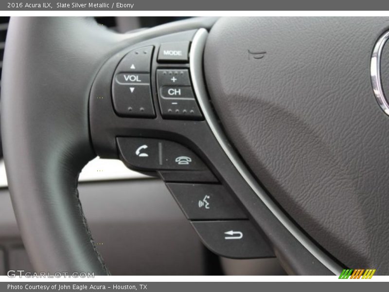 Slate Silver Metallic / Ebony 2016 Acura ILX
