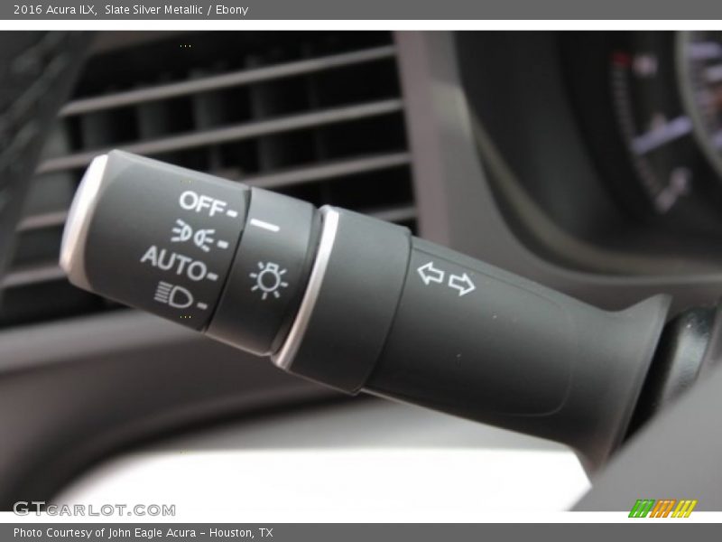 Slate Silver Metallic / Ebony 2016 Acura ILX