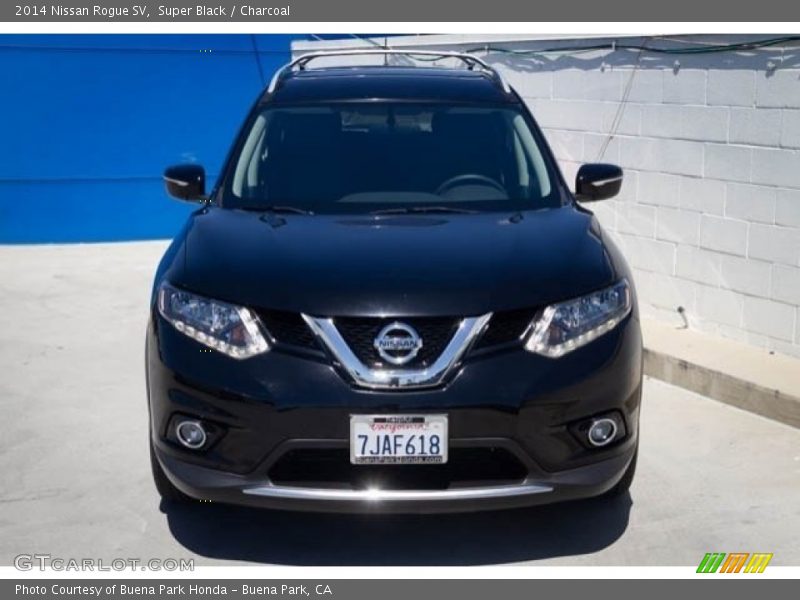 Super Black / Charcoal 2014 Nissan Rogue SV