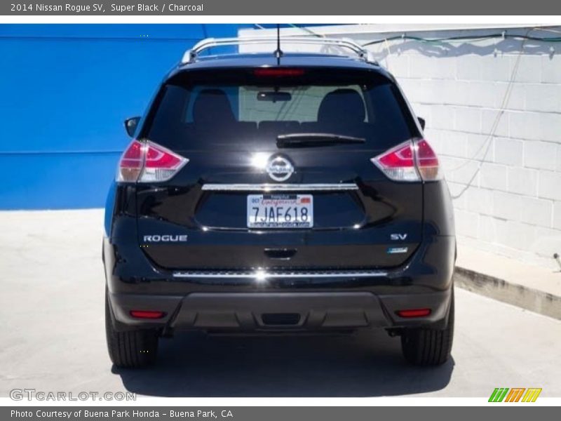 Super Black / Charcoal 2014 Nissan Rogue SV