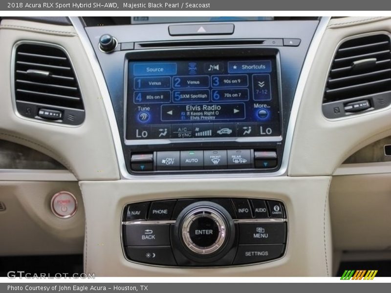 Controls of 2018 RLX Sport Hybrid SH-AWD