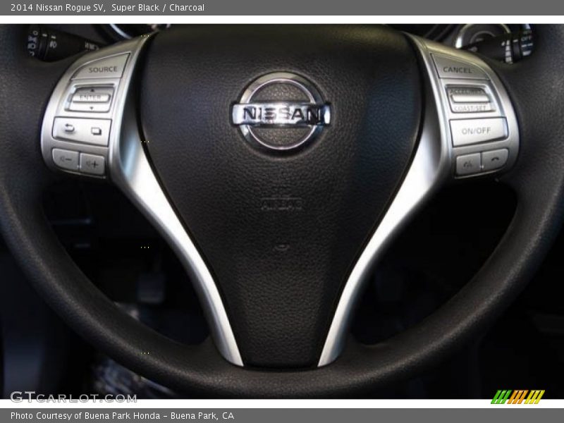 Super Black / Charcoal 2014 Nissan Rogue SV