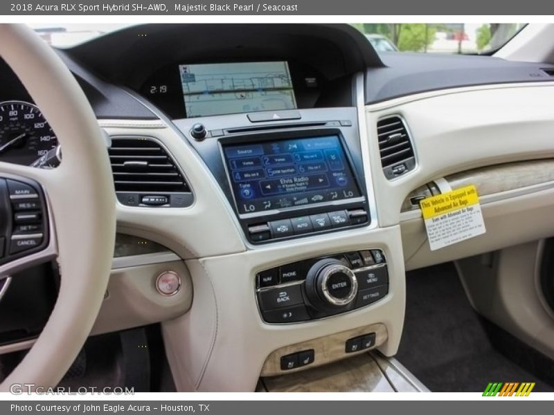 Controls of 2018 RLX Sport Hybrid SH-AWD