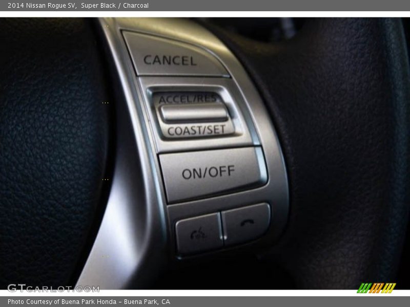 Super Black / Charcoal 2014 Nissan Rogue SV