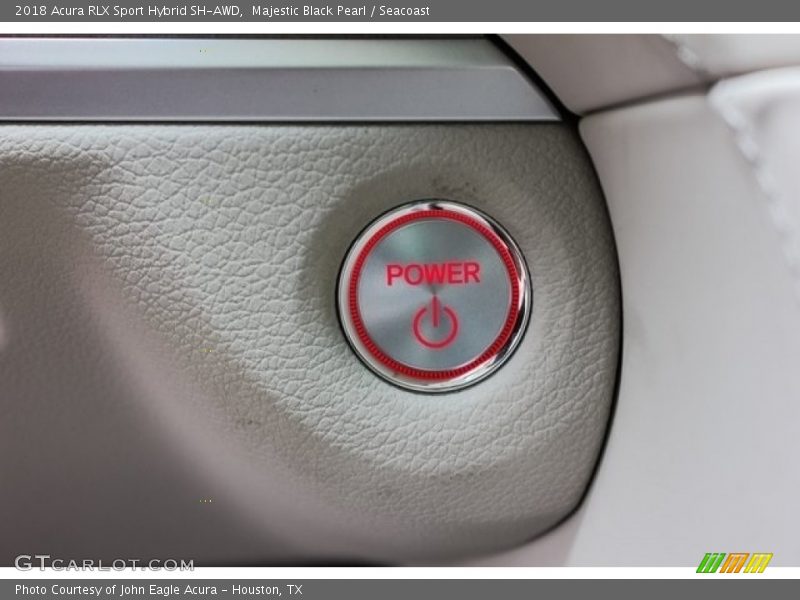 Controls of 2018 RLX Sport Hybrid SH-AWD