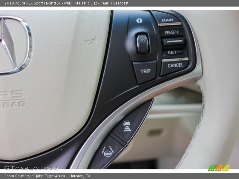 Controls of 2018 RLX Sport Hybrid SH-AWD