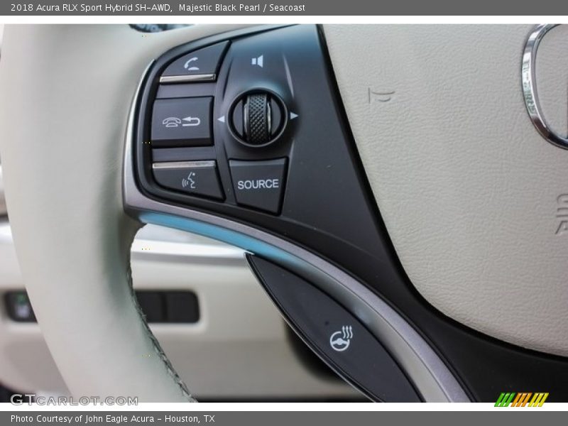 Controls of 2018 RLX Sport Hybrid SH-AWD