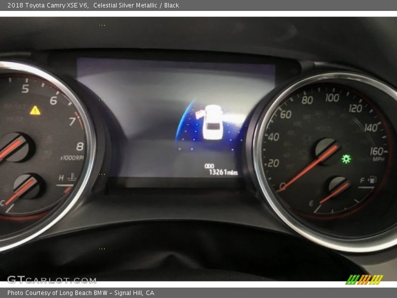 Celestial Silver Metallic / Black 2018 Toyota Camry XSE V6