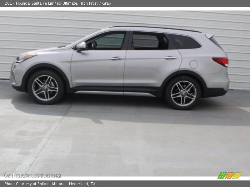 Iron Frost / Gray 2017 Hyundai Santa Fe Limited Ultimate