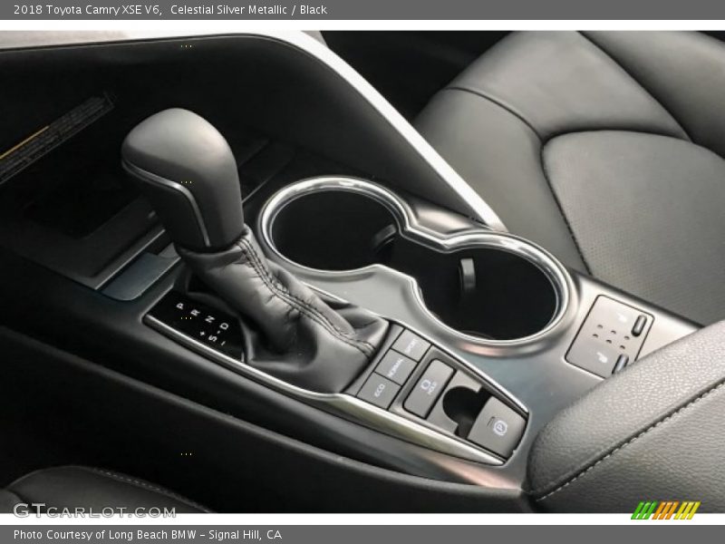 Celestial Silver Metallic / Black 2018 Toyota Camry XSE V6