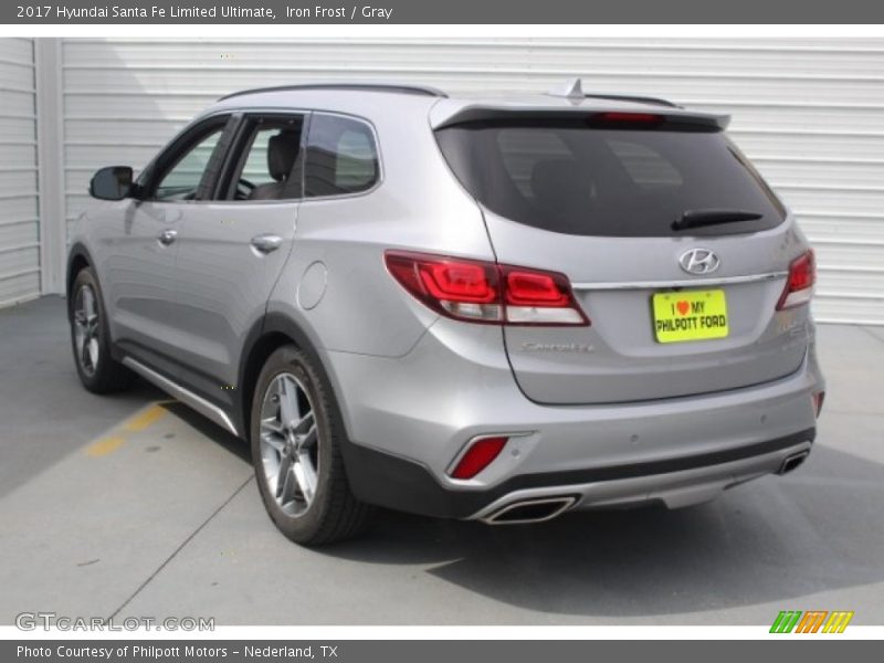 Iron Frost / Gray 2017 Hyundai Santa Fe Limited Ultimate