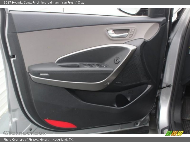 Iron Frost / Gray 2017 Hyundai Santa Fe Limited Ultimate