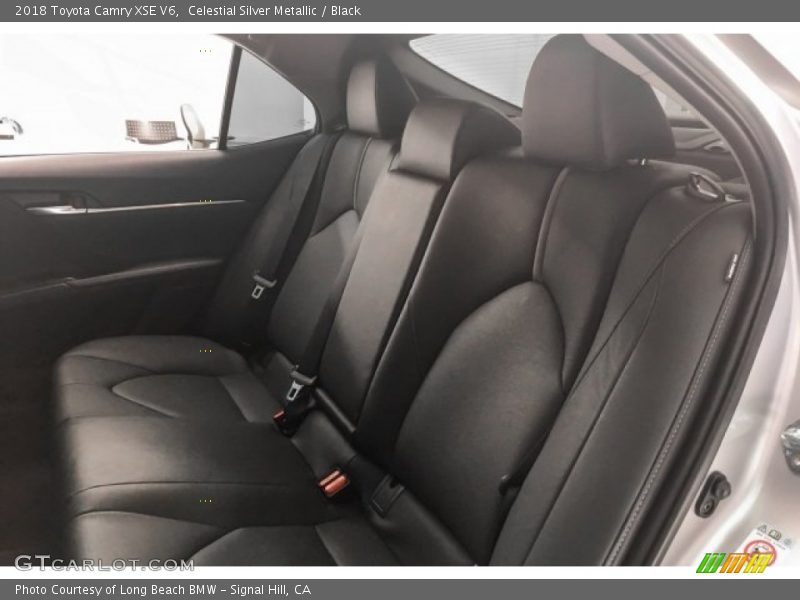 Celestial Silver Metallic / Black 2018 Toyota Camry XSE V6