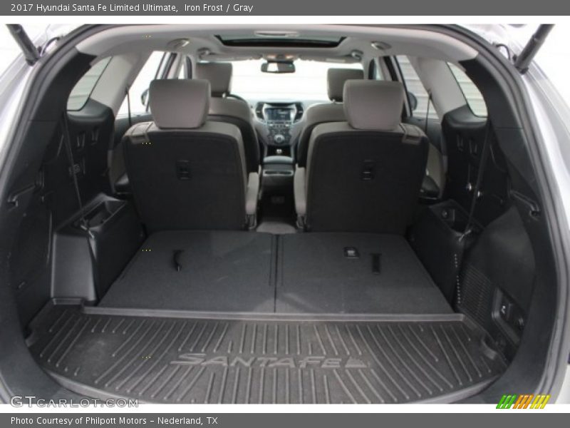 Iron Frost / Gray 2017 Hyundai Santa Fe Limited Ultimate