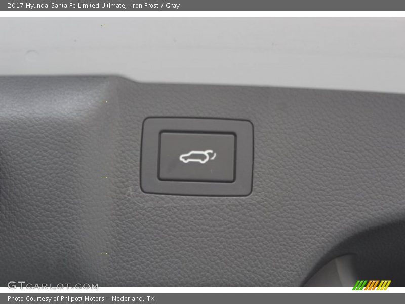Iron Frost / Gray 2017 Hyundai Santa Fe Limited Ultimate