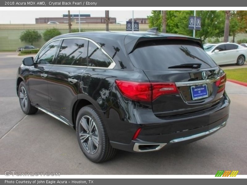 Crystal Black Pearl / Ebony 2018 Acura MDX AWD