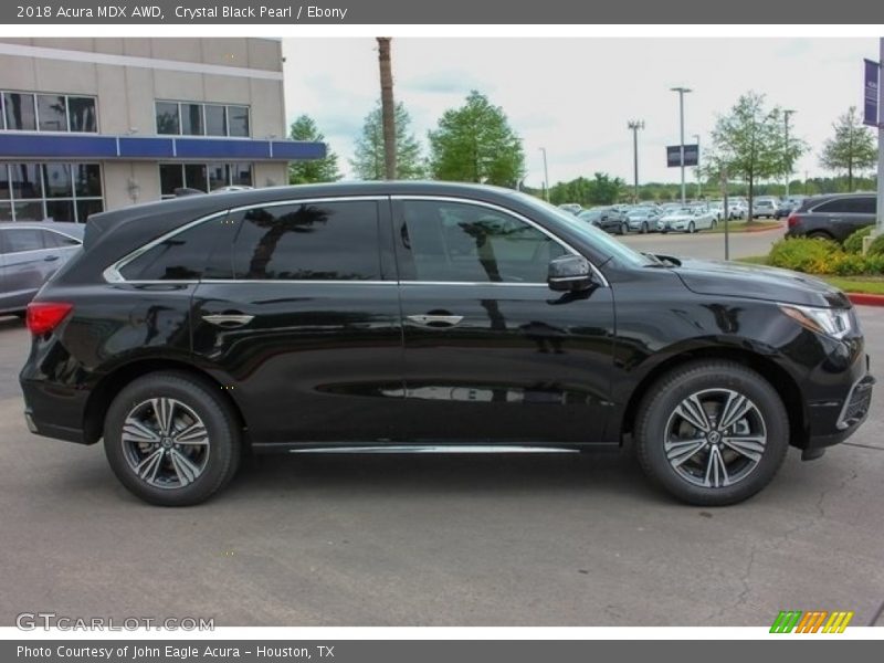 Crystal Black Pearl / Ebony 2018 Acura MDX AWD