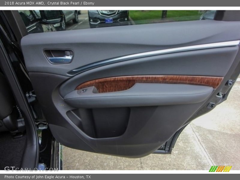 Crystal Black Pearl / Ebony 2018 Acura MDX AWD
