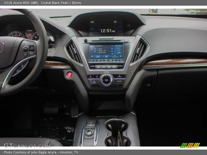 Crystal Black Pearl / Ebony 2018 Acura MDX AWD