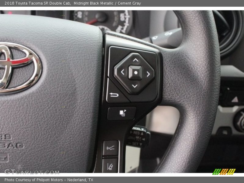 Controls of 2018 Tacoma SR Double Cab