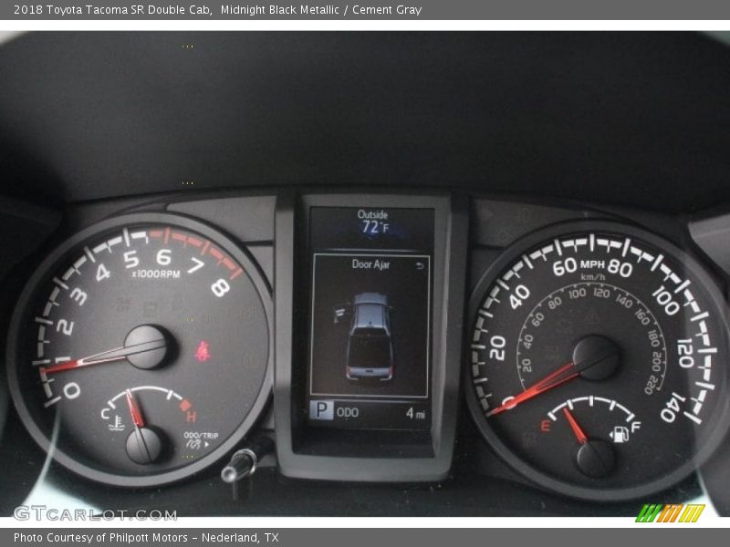  2018 Tacoma SR Double Cab SR Double Cab Gauges