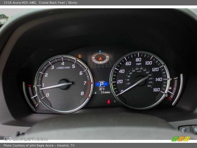  2018 MDX AWD AWD Gauges
