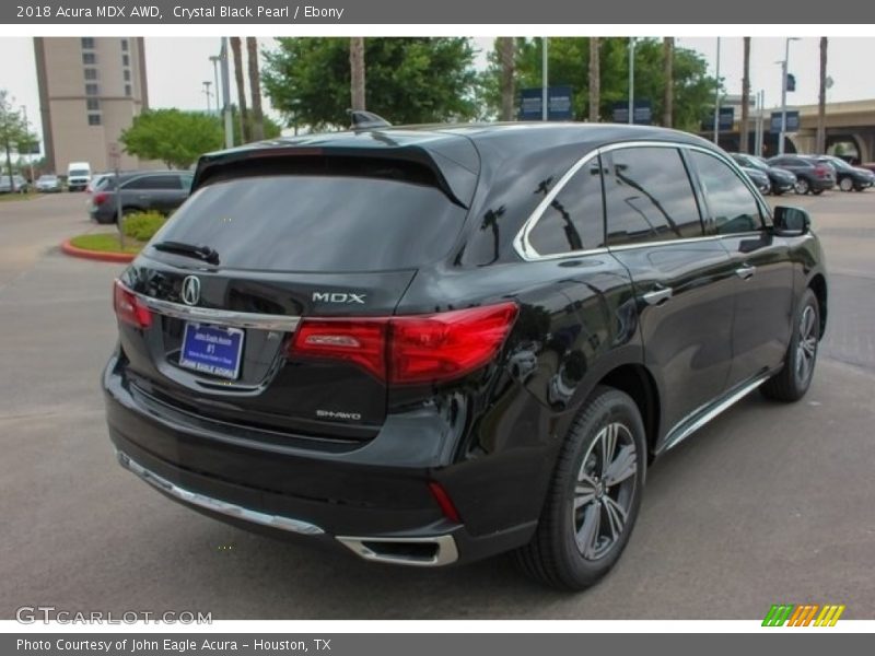 Crystal Black Pearl / Ebony 2018 Acura MDX AWD