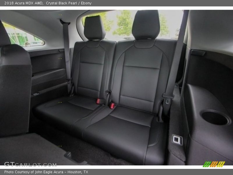 Rear Seat of 2018 MDX AWD