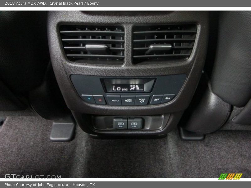 Controls of 2018 MDX AWD