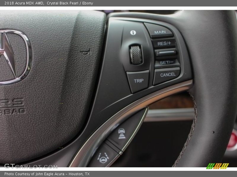 Controls of 2018 MDX AWD