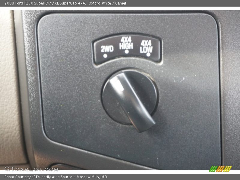 Oxford White / Camel 2008 Ford F250 Super Duty XL SuperCab 4x4