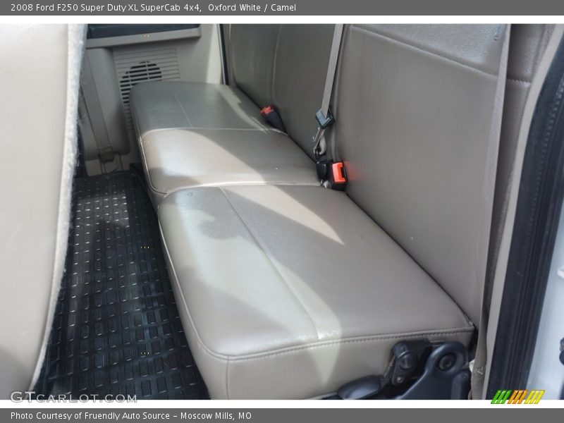 Oxford White / Camel 2008 Ford F250 Super Duty XL SuperCab 4x4