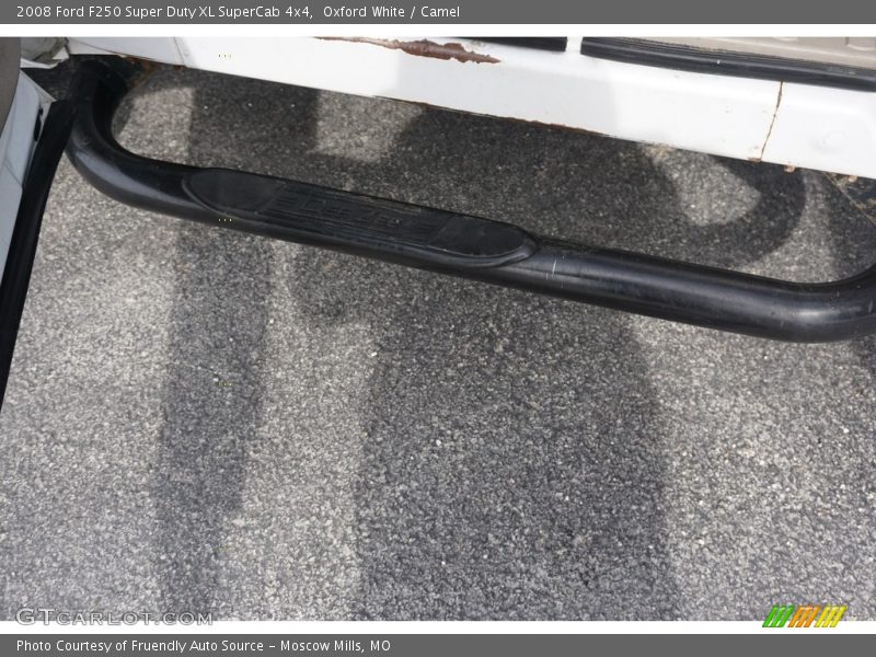 Oxford White / Camel 2008 Ford F250 Super Duty XL SuperCab 4x4