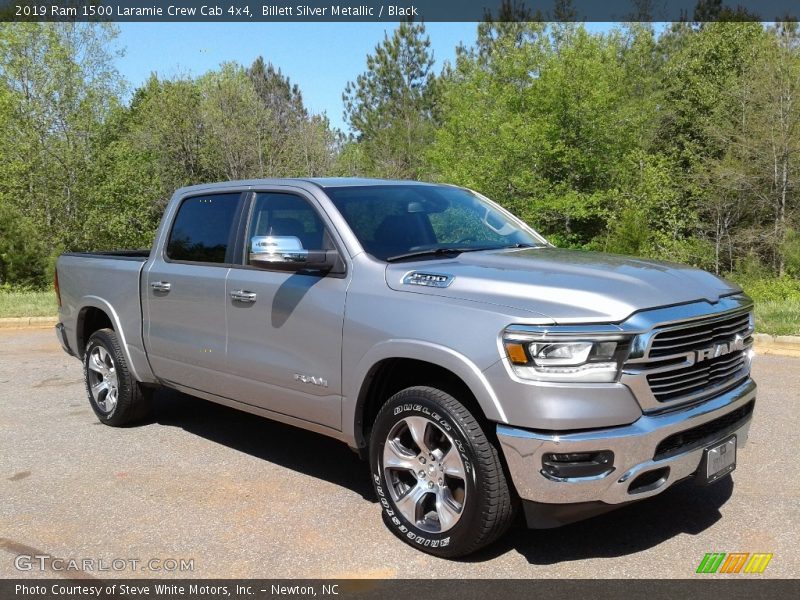  2019 1500 Laramie Crew Cab 4x4 Billett Silver Metallic